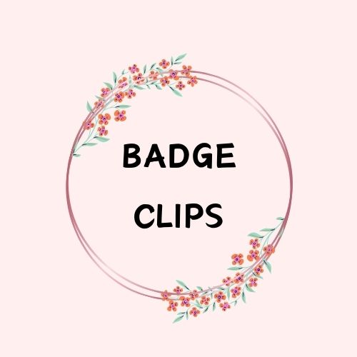 Badge clips