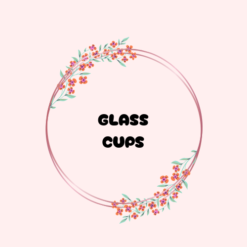 CUSTOM GLASS CUP
