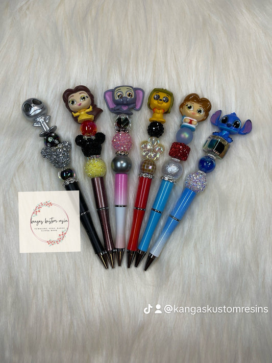 Beaded pens